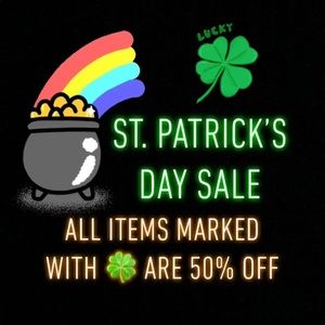🍀 St. Patricks Day Sale! 🍀